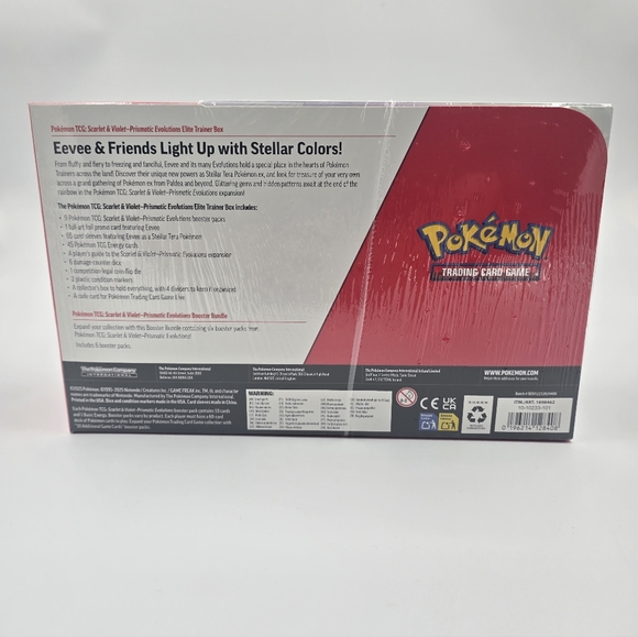 Pokémon TCG Prismatic Evolutions Elite Trainer Box *FACTORY SEALED* - Picture 4 of 7